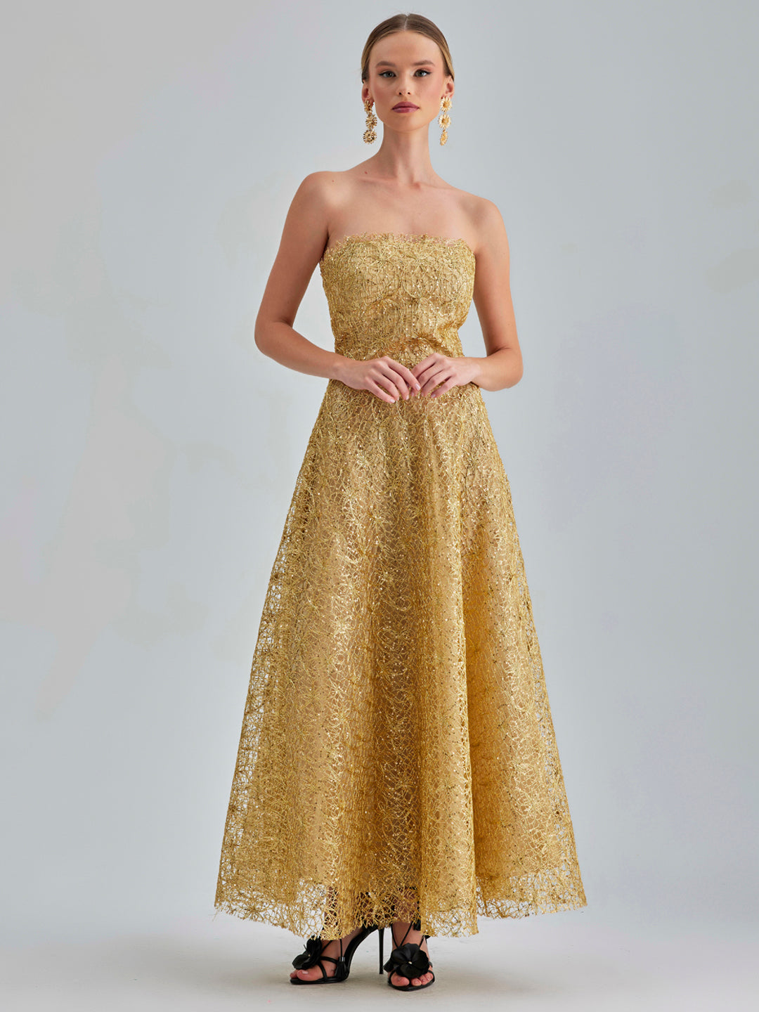 AMBER GOWN GOLD