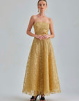 AMBER GOWN GOLD