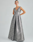 BLOOM GOWN SILVER