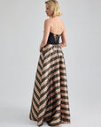 THEA GOWN - BLACK GOLD
