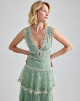 GAEL GOWN - GREEN