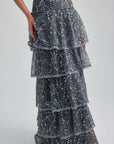 DOLORES GOWN - ANTHRACITE