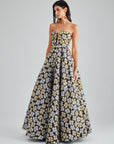 DINA GOWN BLACK