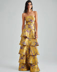 DOLORES GOWN GOLD