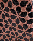 PIA SKIRT - TERRACOTTA BLACK
