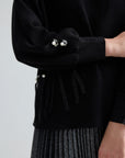 SERAPHINE PULLOVER - BLACK