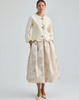 MARGAUX CARDIGAN JACKET - WHITE