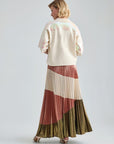ALIX TOP - BEIGE MULTI