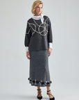 ISABEAU PULLOVER - ANTHRACITE