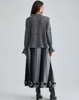 ASTER PULLOVER - ANTHRACITE SILVER