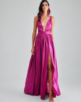 IZADORA DRESS FUCHSIA