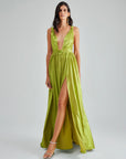 IZADORA DRESS PISTACHIO