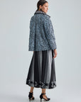 CLEO JACKET - BLUE MULTI