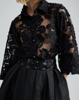 DORA BLOUSE - BLACK