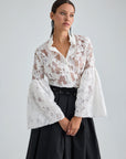 DORA BLOUSE - WHITE