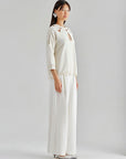 Romi Cut-Out Sweater Ivory