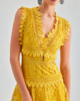 GAEL GOWN YELLOW