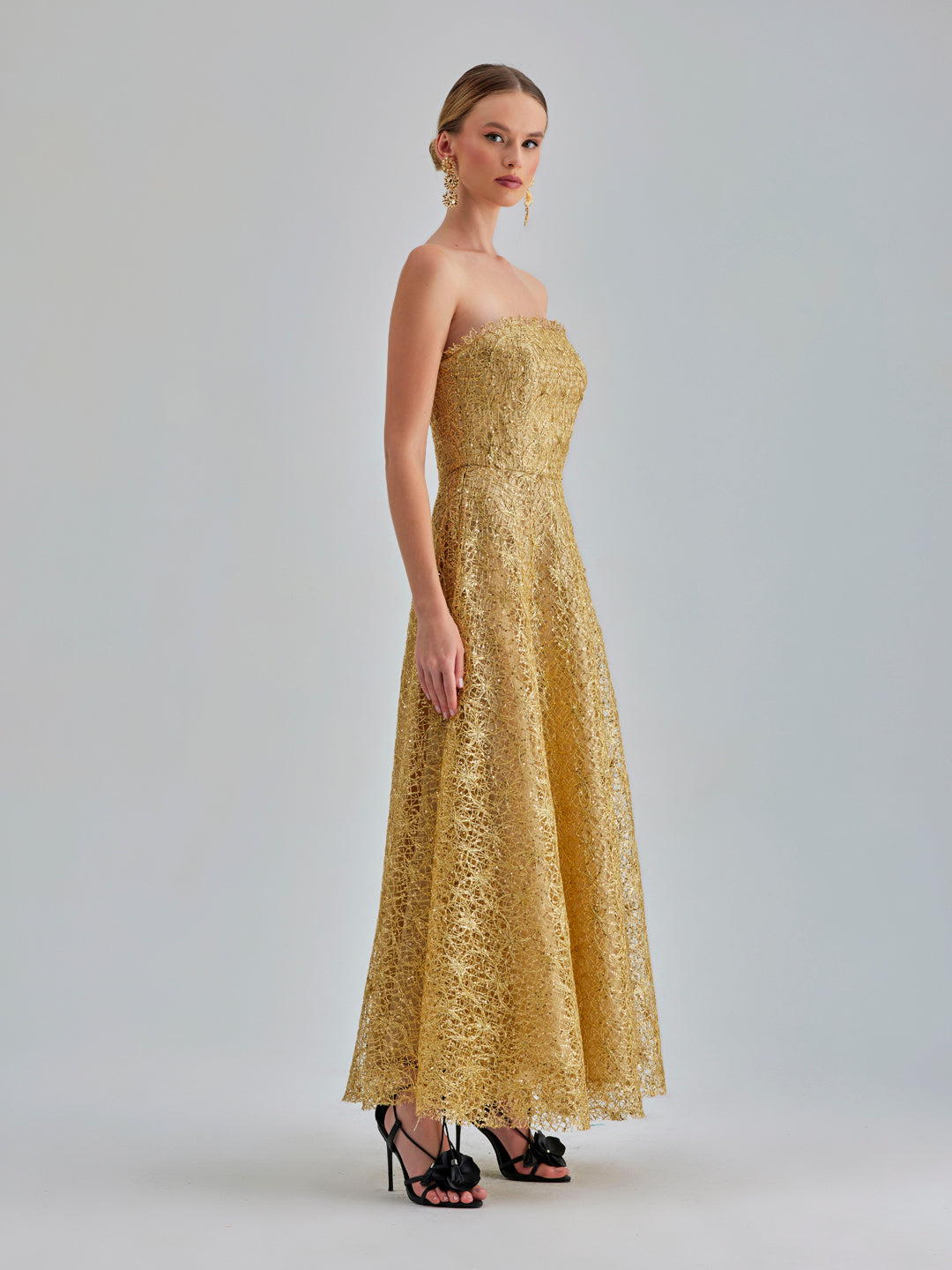 AMBER GOWN GOLD
