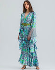 GEMMA DRESS BLUE