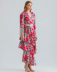 GEMMA DRESS FUCHSIA