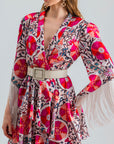 GEMMA DRESS FUCHSIA