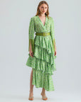 GEMMA DRESS GREEN