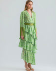 GEMMA DRESS GREEN
