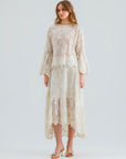 AMAL SET MIDI BEIGE