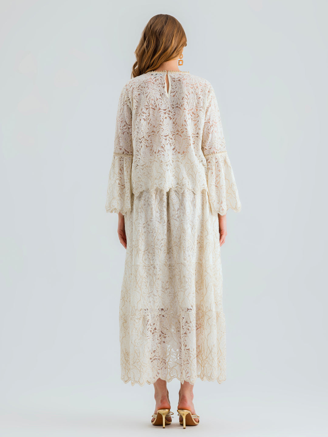 AMAL SET MIDI BEIGE