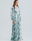 AURA DRESS BLUE