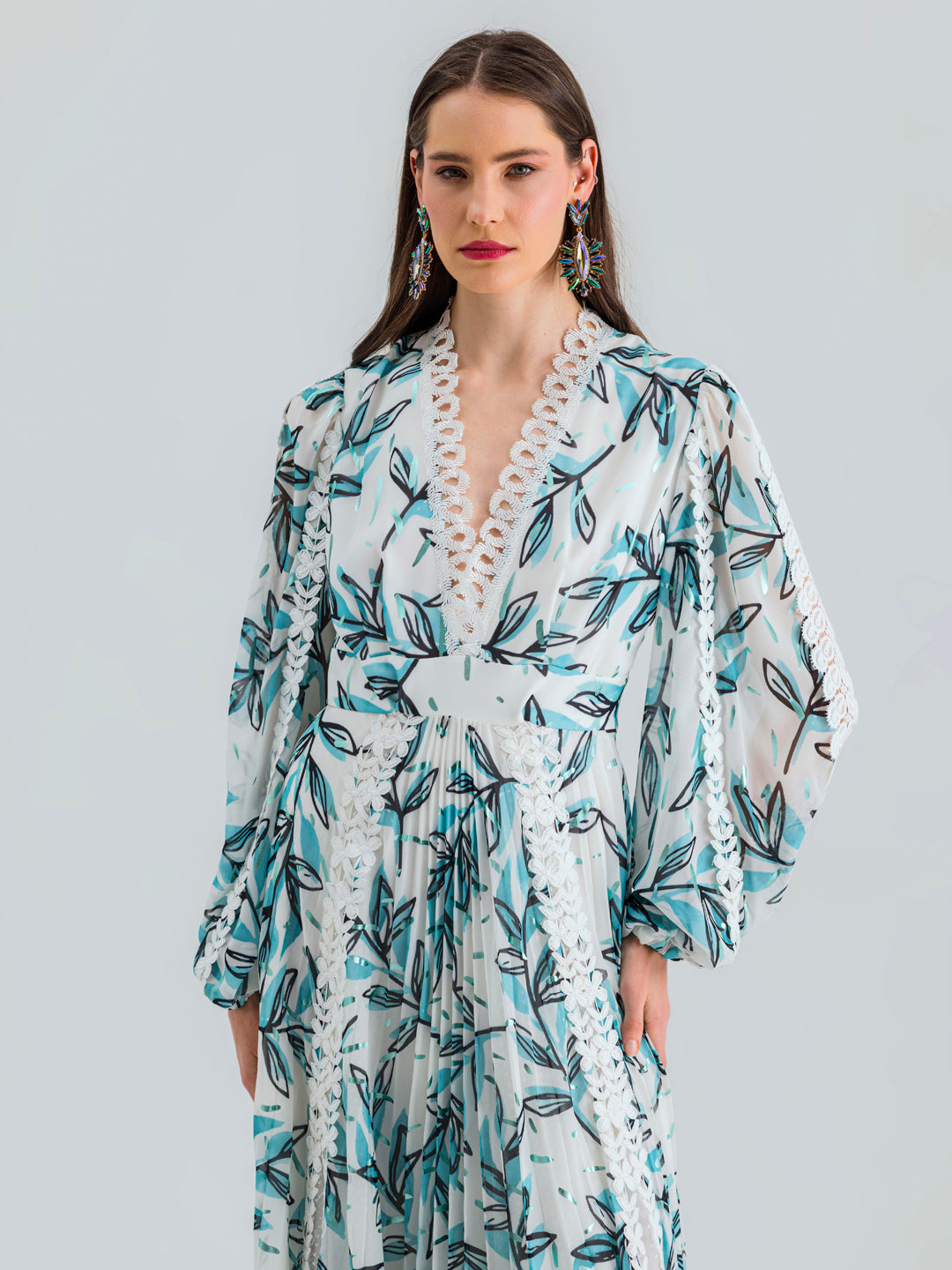 AURA DRESS BLUE