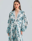 AURA DRESS BLUE