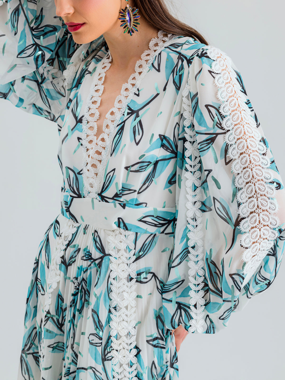 AURA DRESS BLUE