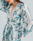 AURA DRESS BLUE