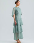 ZOYA DRESS SEQUIN GREEN