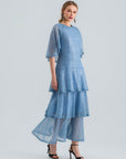 ZOYA DRESS SEQUIN BLUE