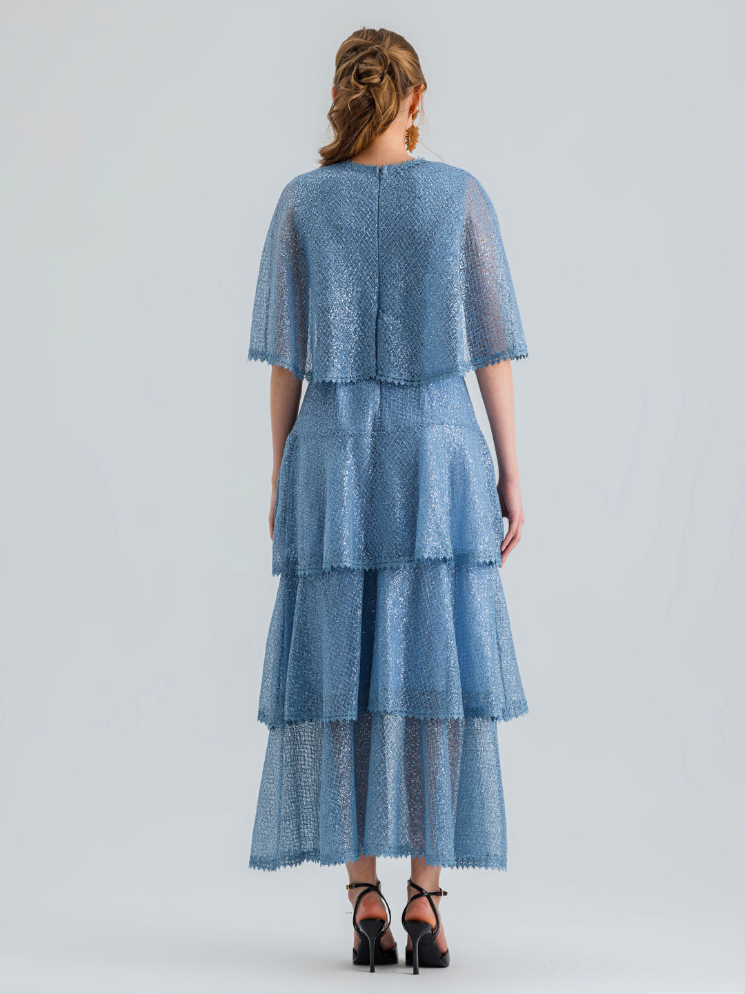 ZOYA DRESS SEQUIN BLUE