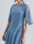 ZOYA DRESS SEQUIN BLUE