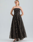 JUDITH GOWN BLACK GOLD