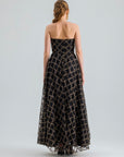 JUDITH GOWN BLACK GOLD