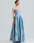 OLIVIA GOWN BLUE
