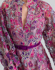 ANITA DRESS VIOLET