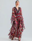 CALI DRESS FUCHSIA CORAL
