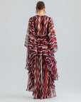 CALI DRESS FUCHSIA CORAL