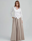 ENDA TAFFETA SKIRT