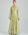PERLA DRESS GREEN