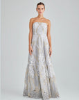 RIBERA GOWN SILVER