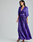 SHAO DRESS VIOLET