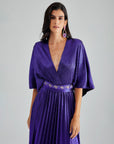 SHAO DRESS VIOLET