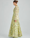 PERLA DRESS GREEN